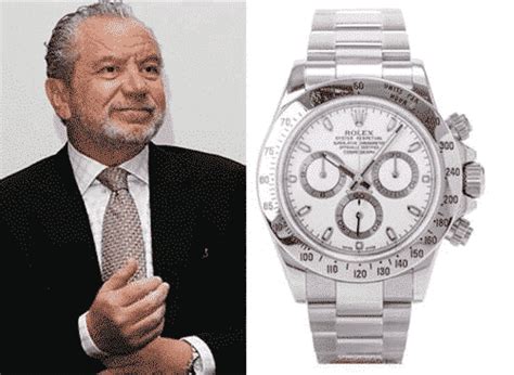 Alan Sugar's Watch Collection .